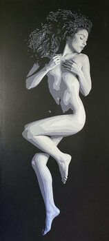 UNA MUJER DESNUDA Y EN LO OSCURO UNA MUJER DESNUDA Y EN LO OSCURO by MichelAcosta13